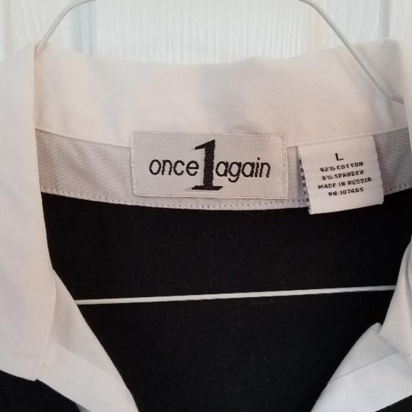 Black Top with Initial "K" in Rhinestones - Picture 3 of 5